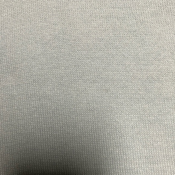 Lauren Ralph Lauren Sweater Vest Womens XL Pale Blue Knit Cotton Preppy Scarf - Picture 6 of 7